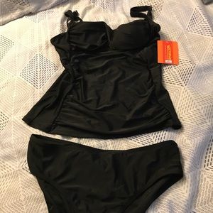Black Tankini Size 14